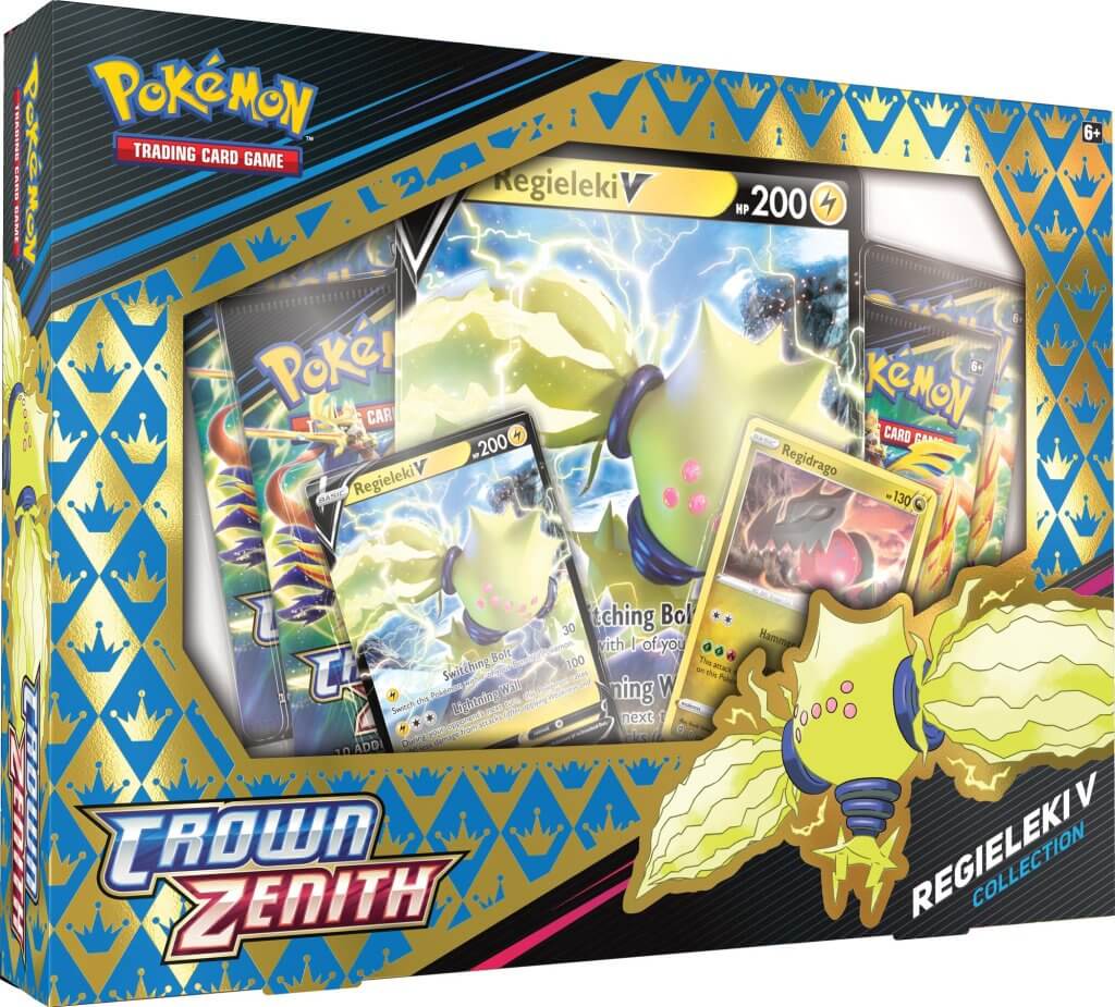 Pokemon - TCG - Crown Zenith Regidrago/Regieleki V Box - Collectible Madness