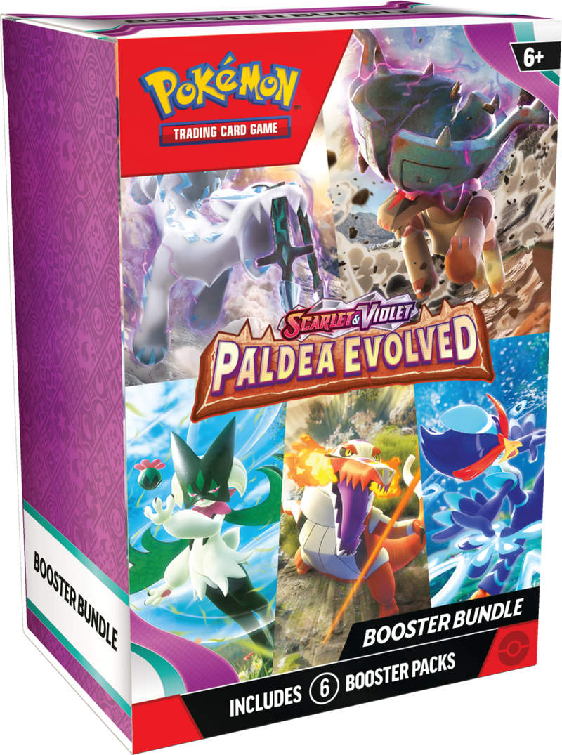 Pokemon - TCG - Paldea Evolved Booster Bundle - Collectible Madness