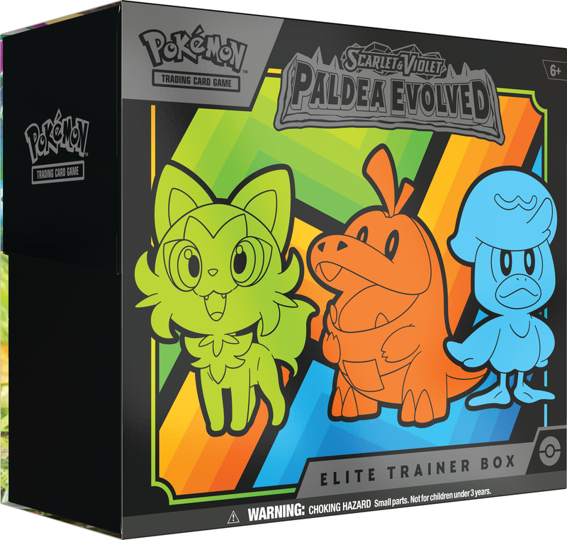 Pokemon - TCG - Paldea Evolved Elite Trainer Box Options - Collectible Madness