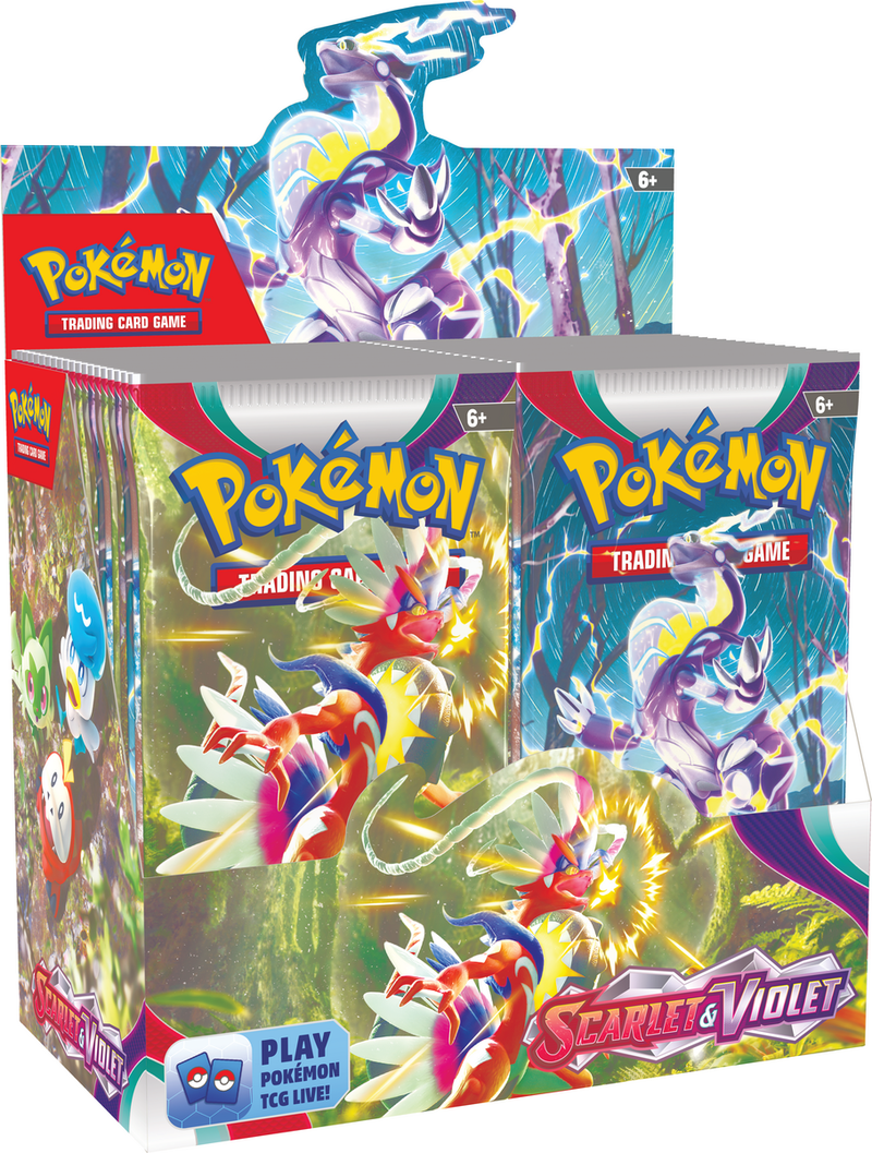 Pokemon - TCG - Scarlet & Violet Booster Box Options - Collectible Madness