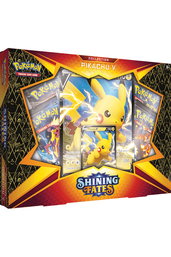 Pokemon - TCG - Shining Fates Collection —PIKACHU V Box - Collectible Madness