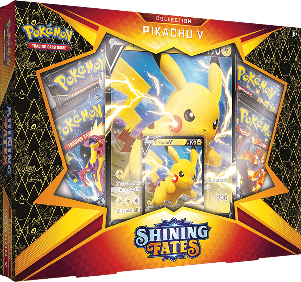 Pokemon - TCG - Shining Fates Collection —PIKACHU V Box - Collectible Madness