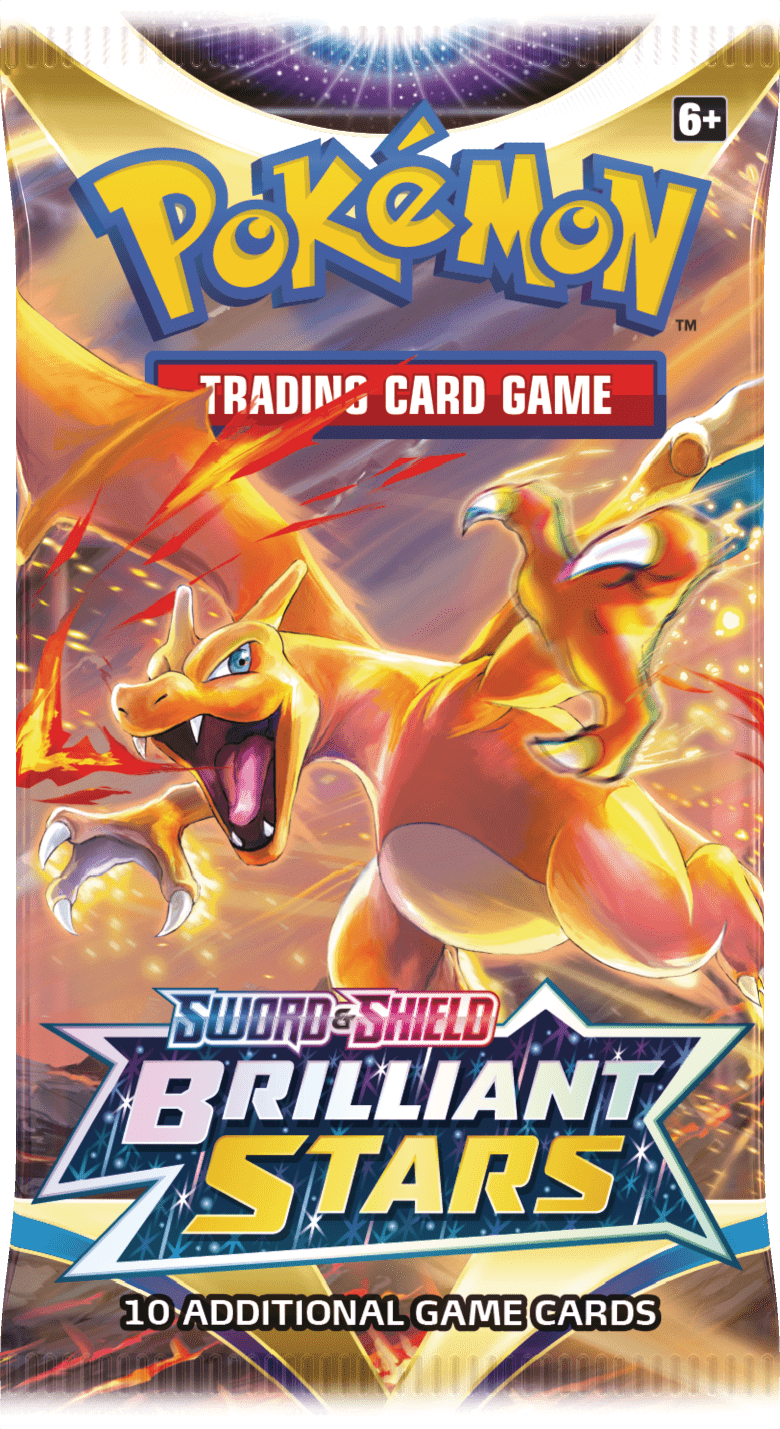 Pokemon - TCG - Brilliant Stars Booster Pack Options - Collectible Madness