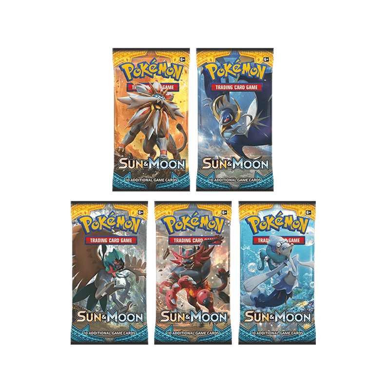 Pokemon - TCG - Sun & Moon Booster Pack Options - Collectible Madness