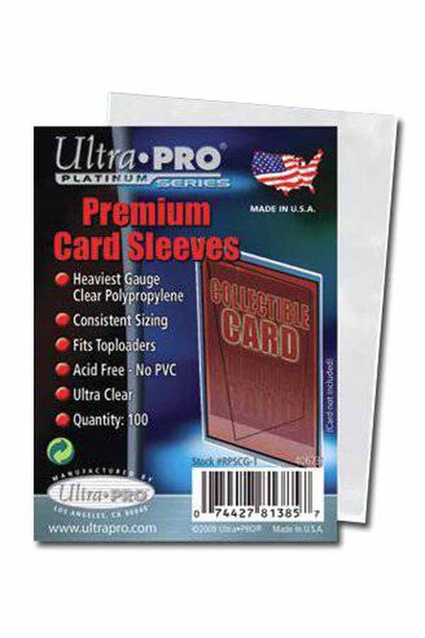 ULTRA PRO Card Sleeves - Premium - 100ct - Collectible Madness