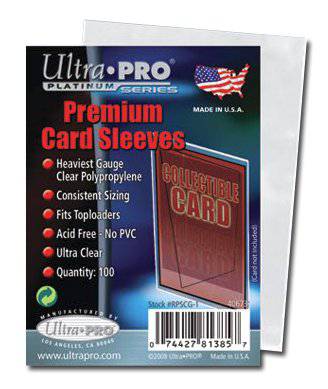 ULTRA PRO Card Sleeves - Premium - 100ct - Collectible Madness