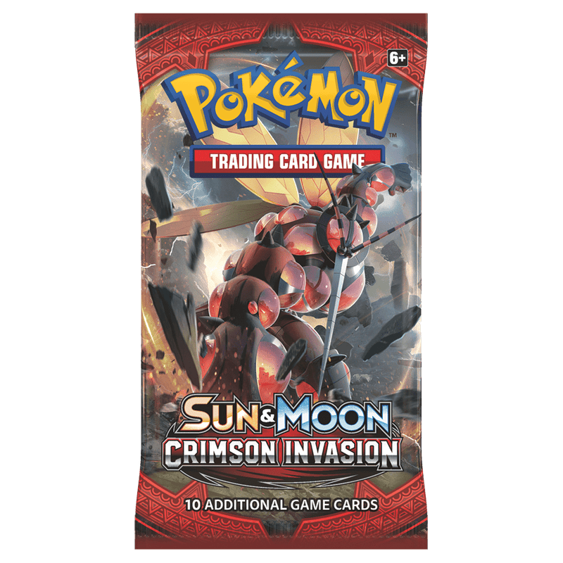 Pokemon - TCG - Sun & Moon: Crimson Invasion Booster Pack Options - Collectible Madness
