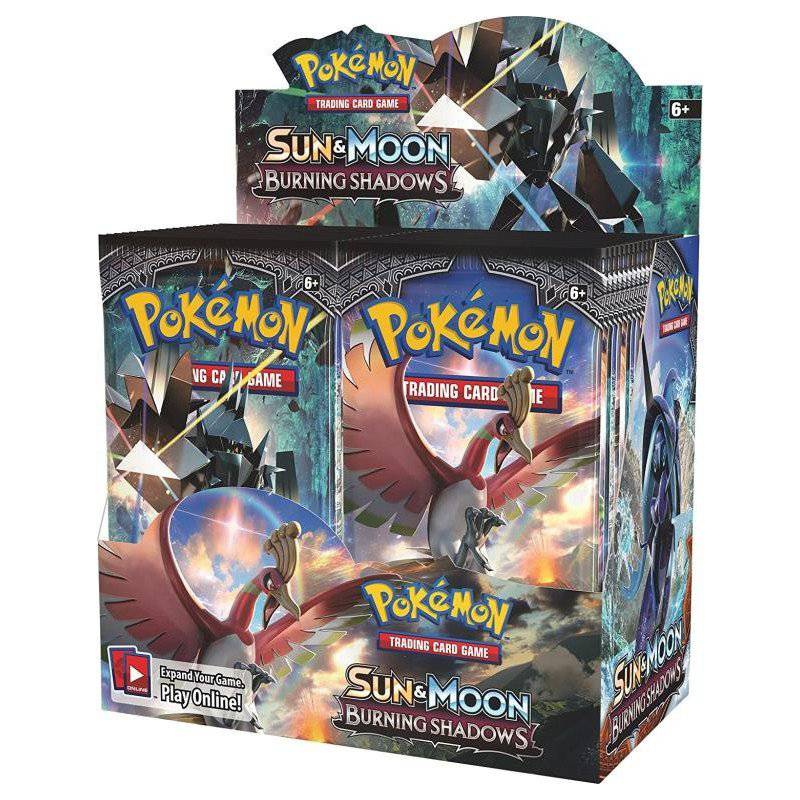 Pokemon Sun and Moon Burning Shadows Booster Box Pokemon Sun and Moon Burning Shadows Booster Box
