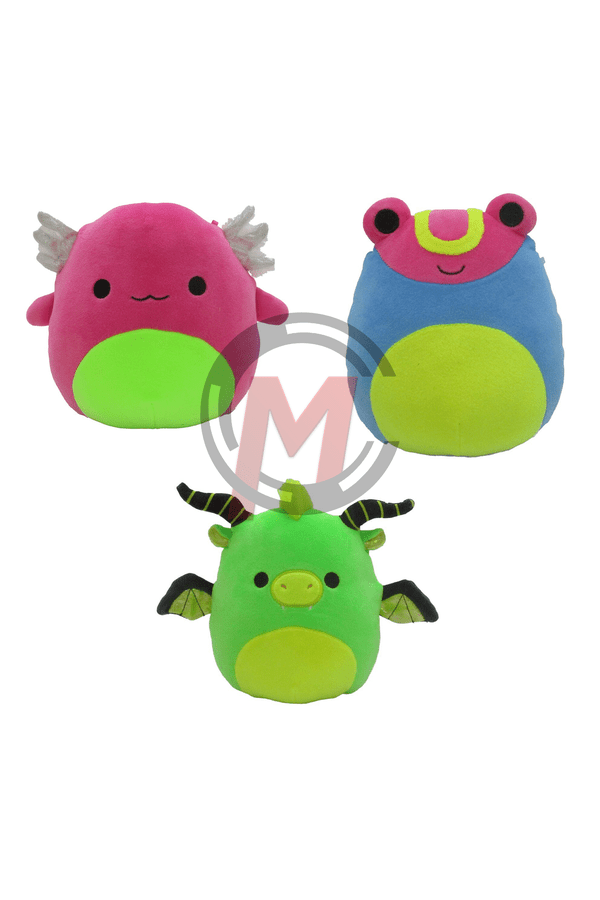 SQUISHMALLOWS 7" Blacklight Plush Assortment - Collectible Madness
