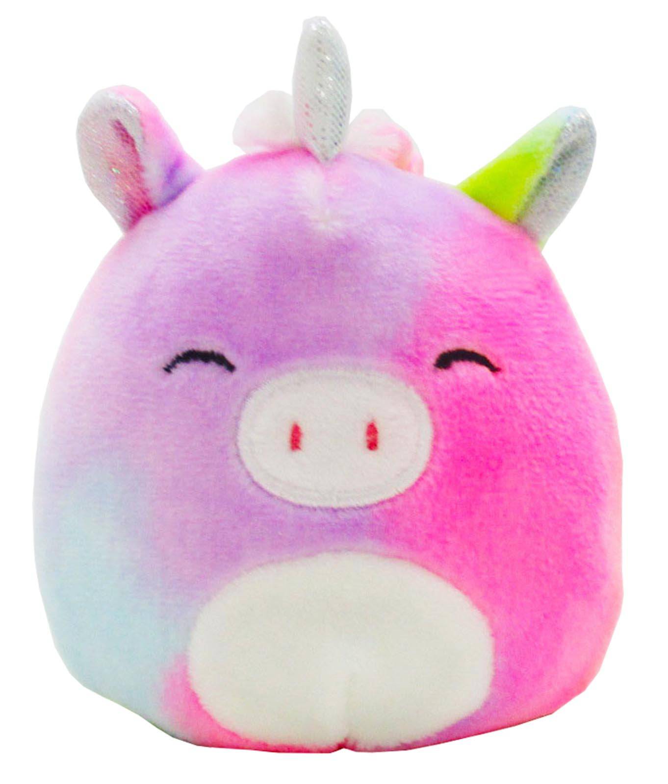 SQUISHMALLOWS 3.5" Clip-Ons Rainbow Assortment - 2022 - Collectible Madness