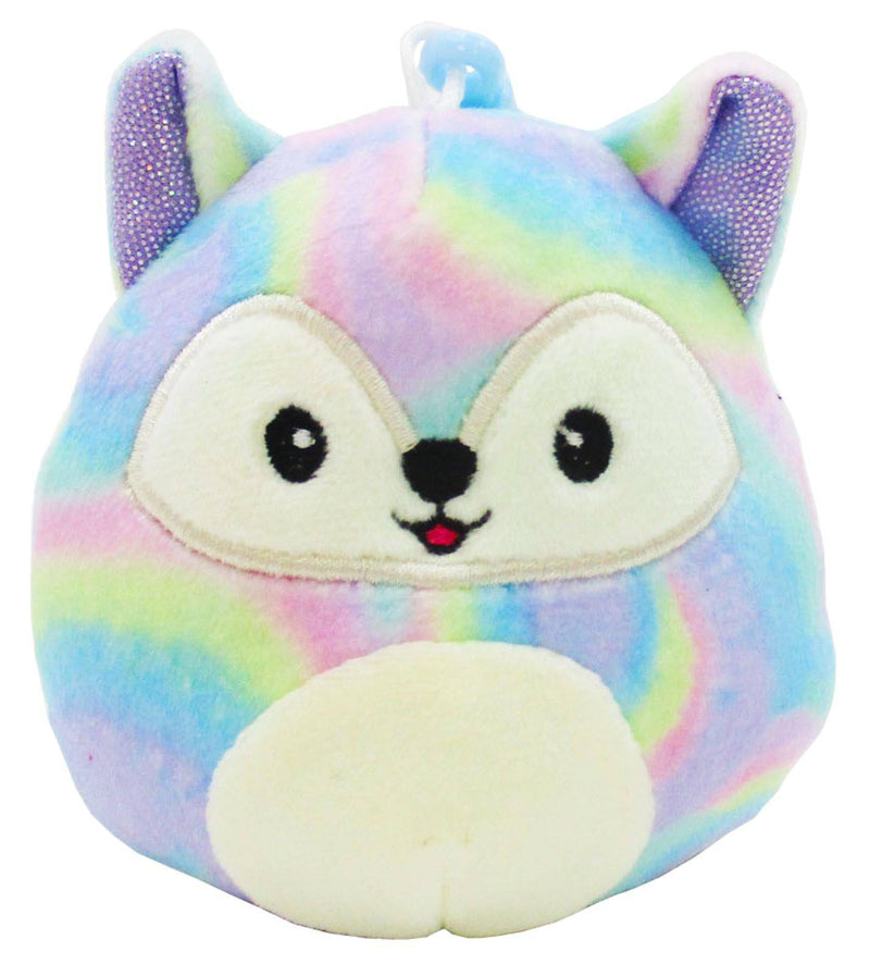 SQUISHMALLOWS 3.5" Clip-Ons Rainbow Assortment - 2022 - Collectible Madness