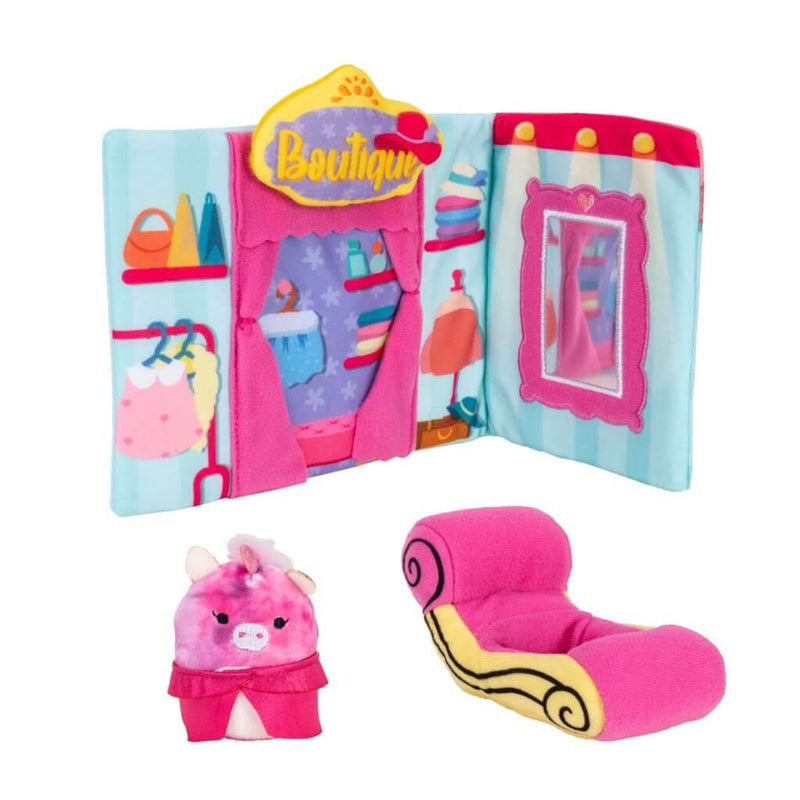 SQUISHMALLOWS SQUISHVILLE - Medium Soft Playset (Squishville Play Scene Asst) - Collectible Madness
