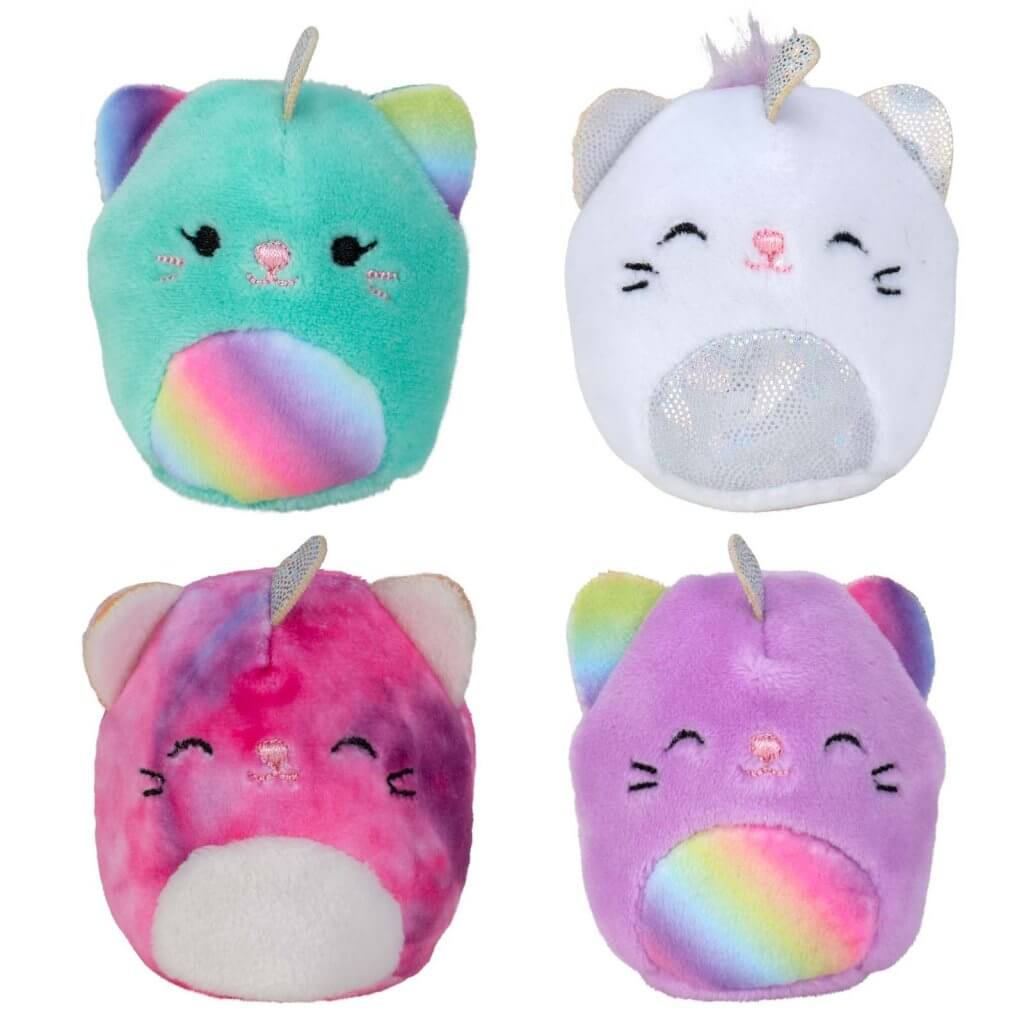 SQUISHMALLOWS SQUISHVILLE - Mini Plush (Squishville Mini Squishmallow 4 Pack)(Asst) - Collectible Madness