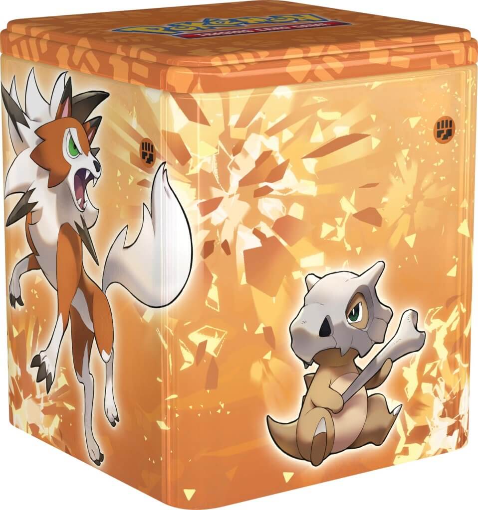 Pokemon - TCG - Stacking Tin Fighting/Fire/Darkness - Collectible Madness