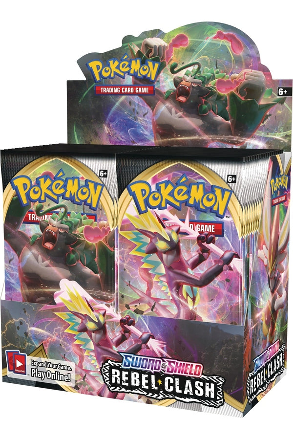 Pokemon - TCG - Rebel Clash Booster Box Options - Collectible Madness