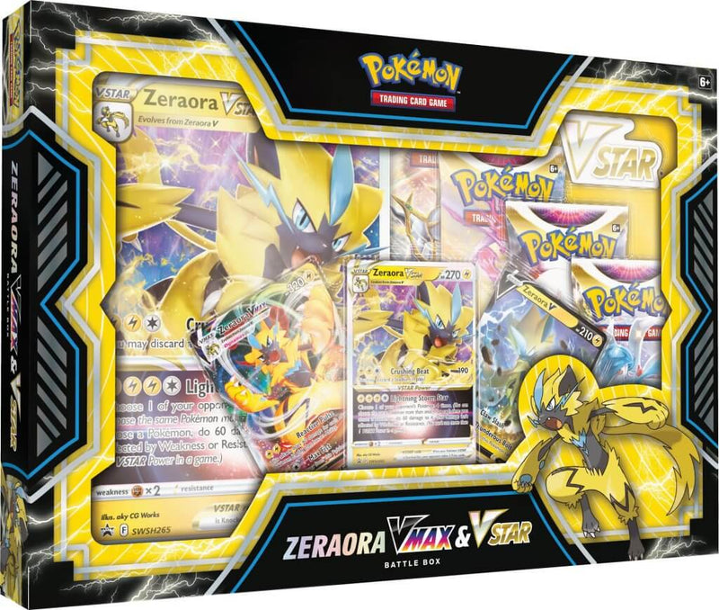 Pokemon - TCG - Deoxys/Zeraora VMAX & VSTAR Battle Box - Collectible Madness