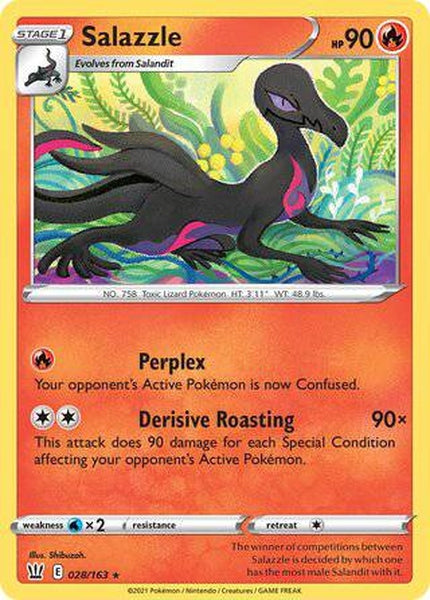 028/163 Salazzle - Rare - Collectible Madness