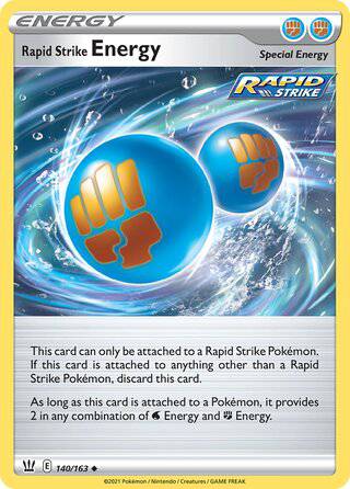 140/163 Rapid Strike Energy - Uncommon - Collectible Madness
