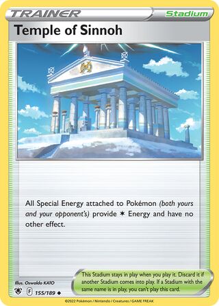 155/189 Temple of Sinnoh - Uncommon - Collectible Madness