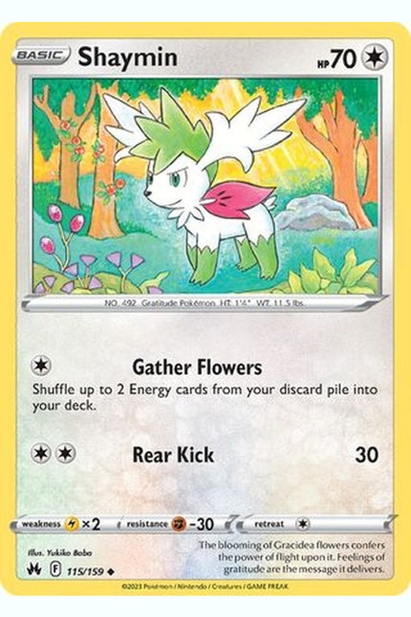 115/159 Shaymin - Uncommon