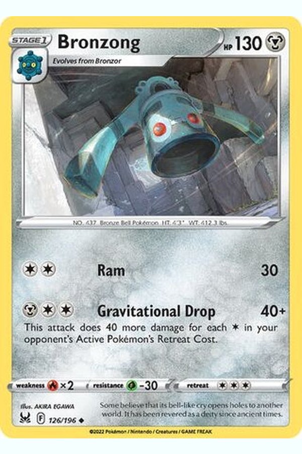 126/196 Bronzong - Uncommon