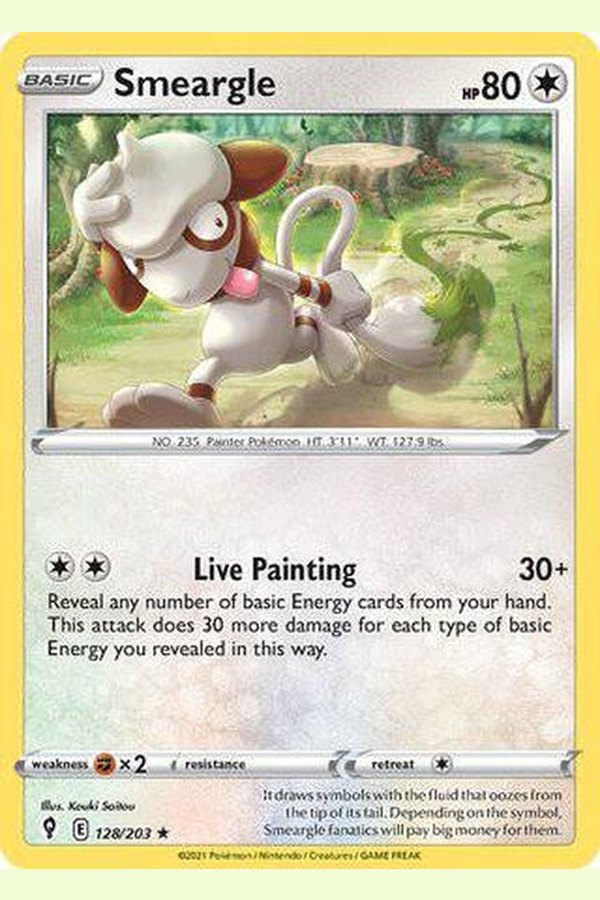128/203 Smeargle - Rare - Collectible Madness