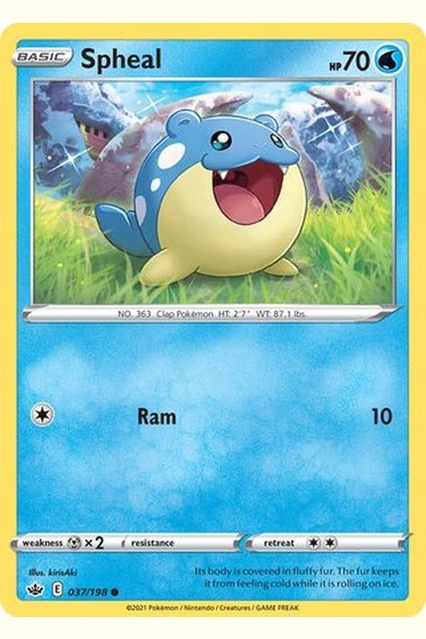 037/198 Spheal - Common - Collectible Madness