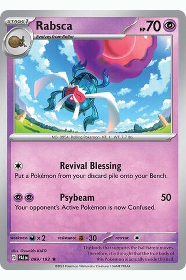 099/193 Rabsca - Rare Reverse Holo