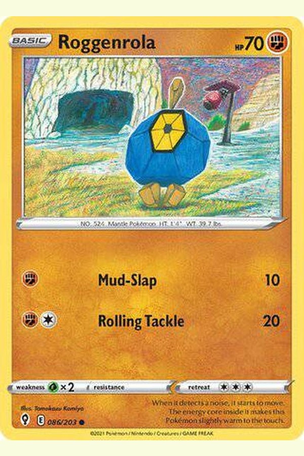 086/203 Roggenrola - Common - Collectible Madness