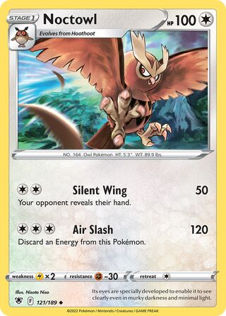 121/189 Noctowl - Uncommon - Collectible Madness