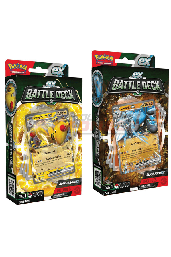 Pokemon - TCG - V Battle Deck Ampharos & Lucario - Collectible Madness