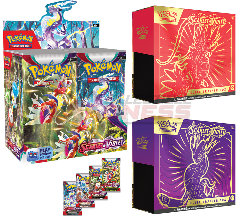 Pokémon TCG: Scarlet & Violet Booster Bundle (6 Packs)