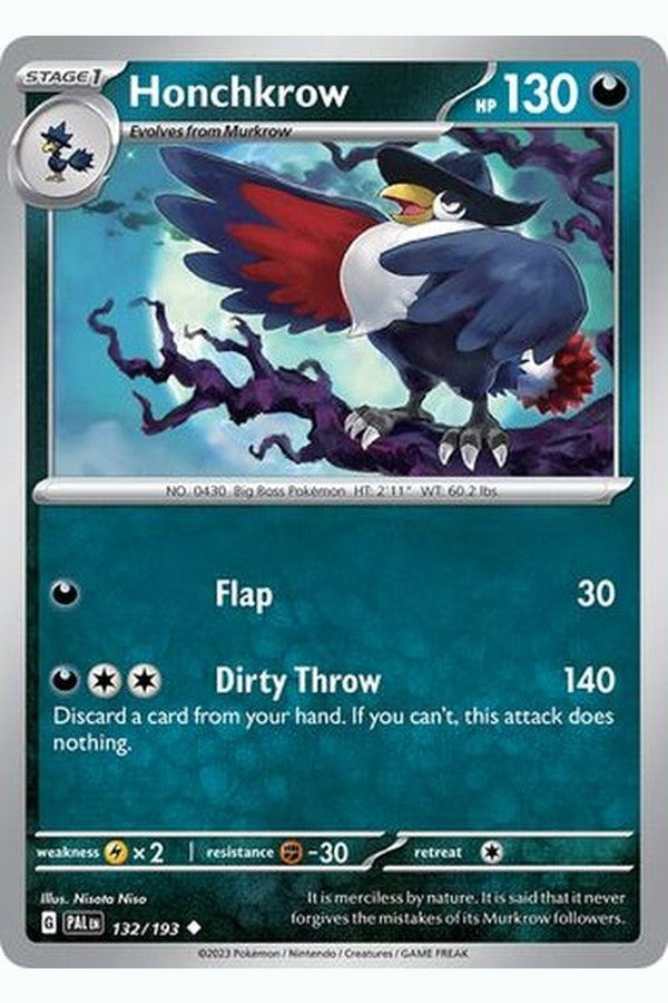 132/193 Honchkrow - Uncommon