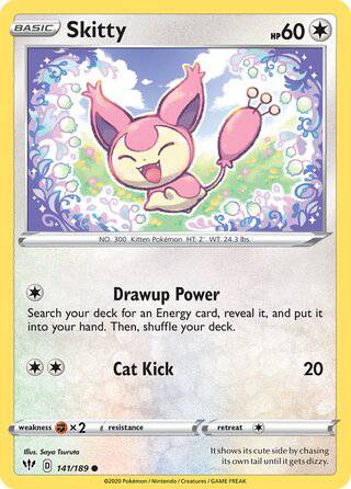141/189 Skitty - Common - Collectible Madness