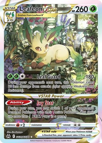 GG35/GG70 Leafeon VSTAR - Holo Rare V