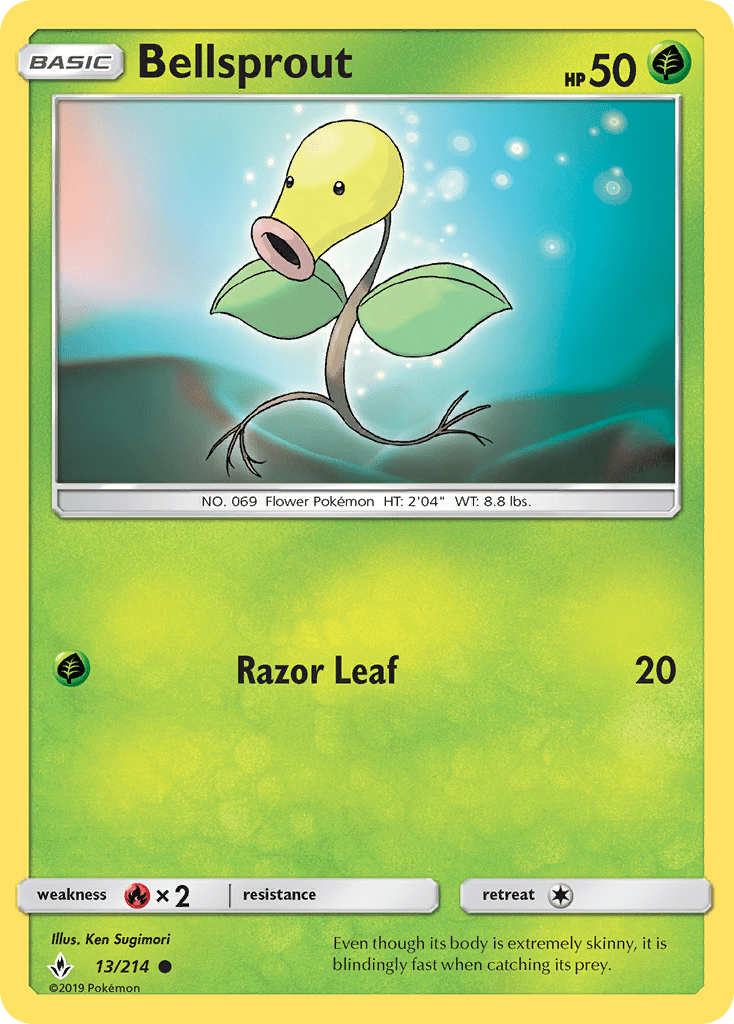 013 / 214 Bellsprout - Common - Collectible Madness