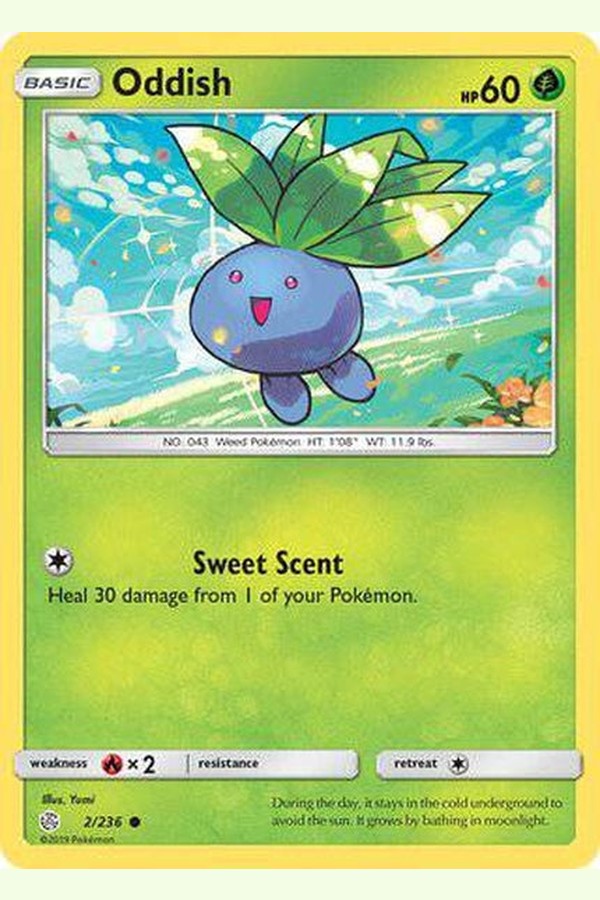 002/236 Oddish - Common - Collectible Madness