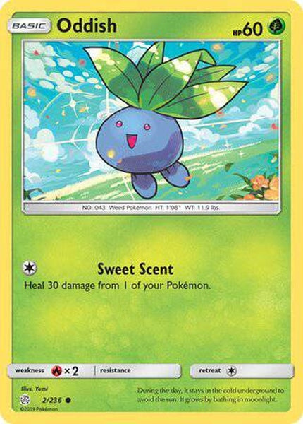 002/236 Oddish - Common - Collectible Madness