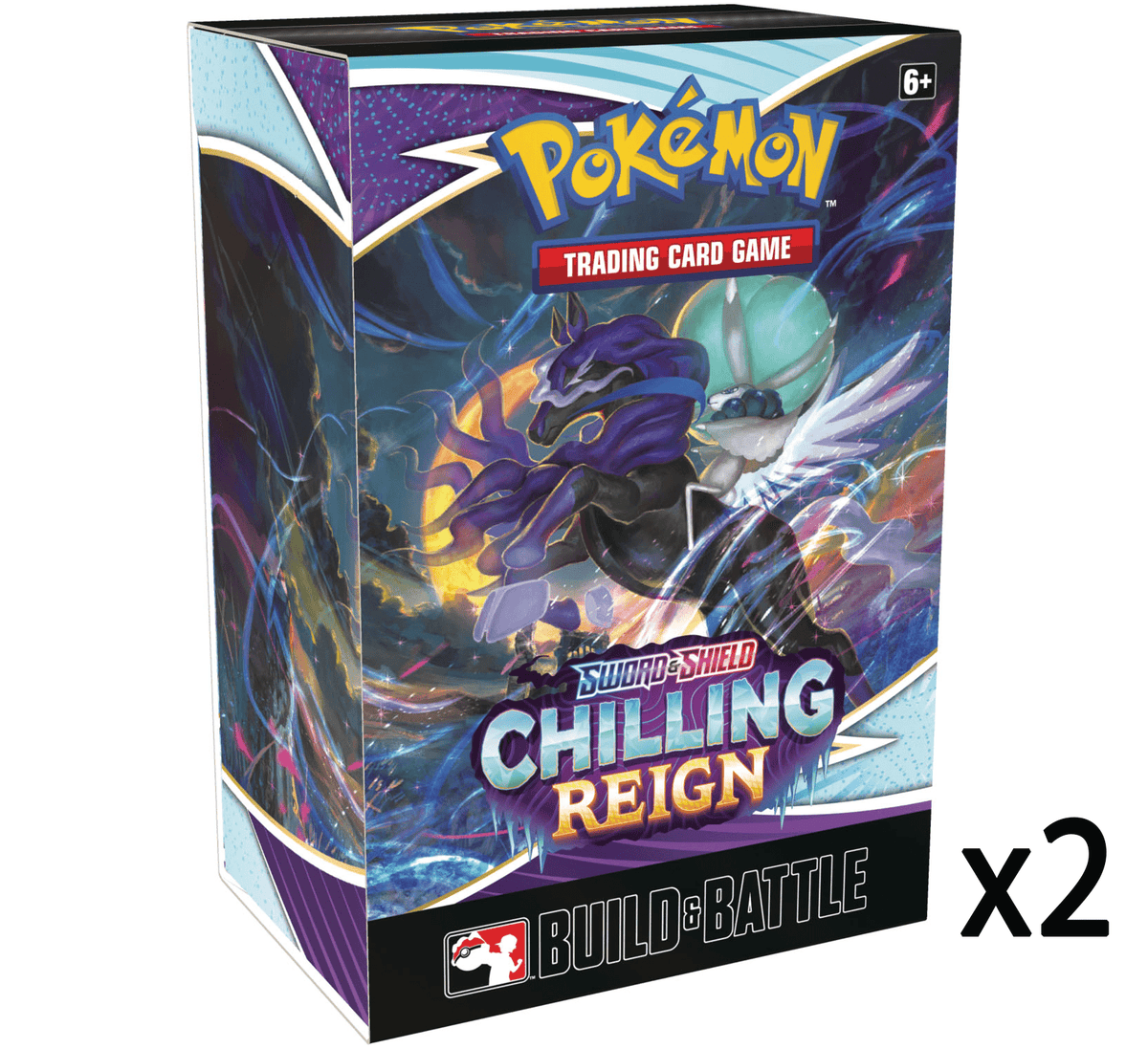海外版ポケモンカード CHILLING REIGN BUILD&BATTLE Sword & Shield: Chilling Reign - Build & Battle Box Display