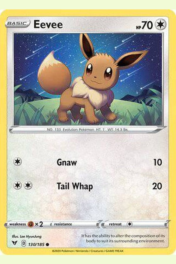 130/185 Eevee - Common - Collectible Madness