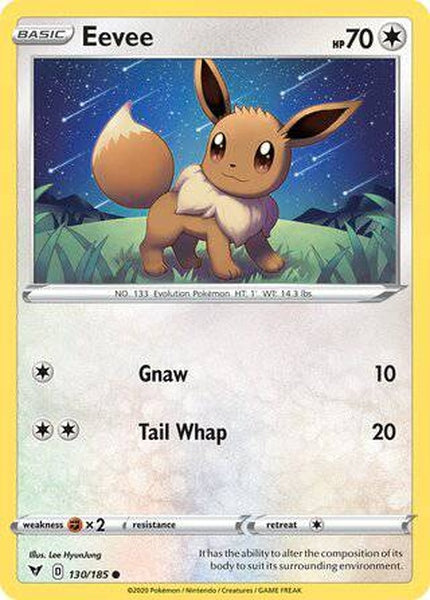 130/185 Eevee - Common - Collectible Madness