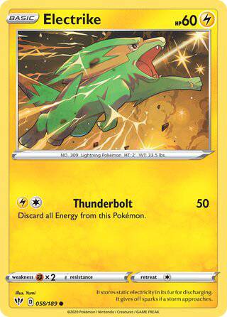 058/189 Electrike - Common - Collectible Madness