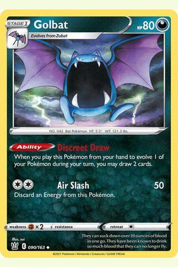 090/163 Golbat - Uncommon - Collectible Madness