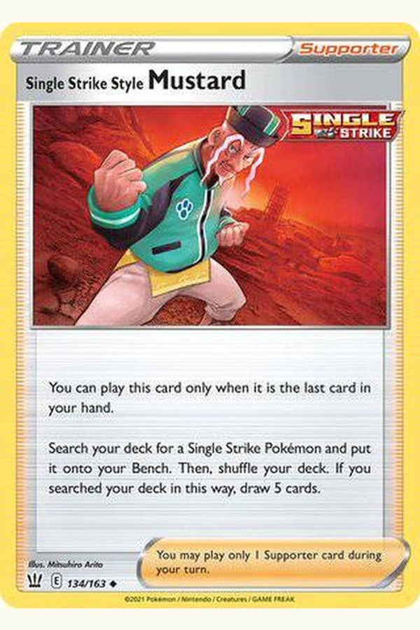 134/163 Single Strike Style Mustard - Uncommon - Collectible Madness