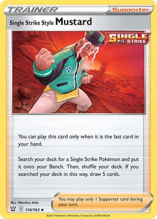 134/163 Single Strike Style Mustard - Uncommon - Collectible Madness