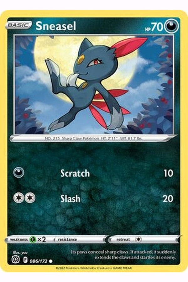 086/172 Sneasel - Common Reverse Holo - Collectible Madness