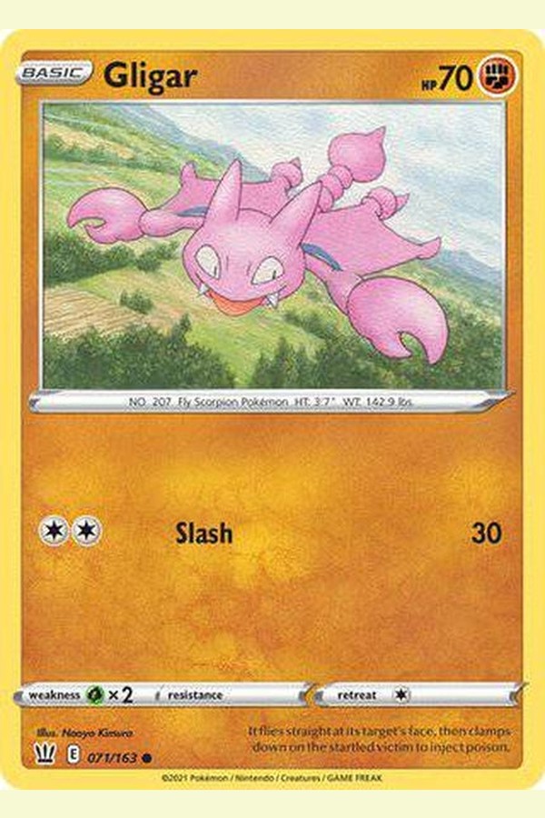 071/163 Gligar - Common - Collectible Madness