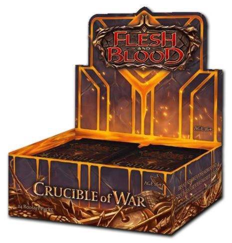 Flesh And Blood - TCG - Crucible of War Booster Box | 1st Edition - Collectible Madness