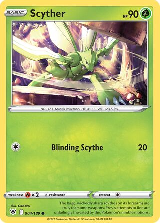 004/189 Scyther - Common - Collectible Madness