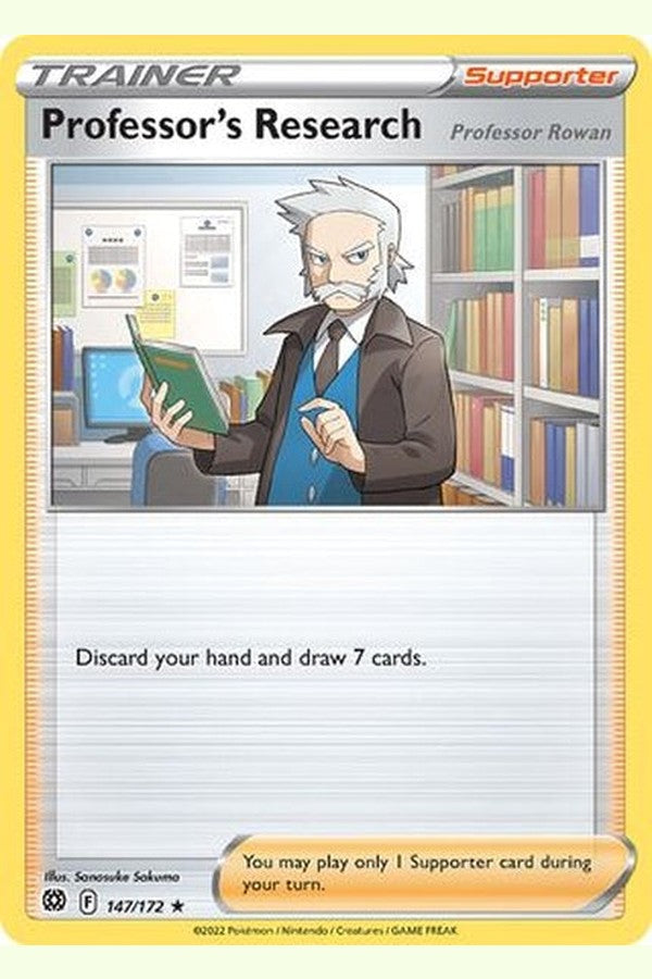 147/172 Professor's Research - Rare Holo - Collectible Madness